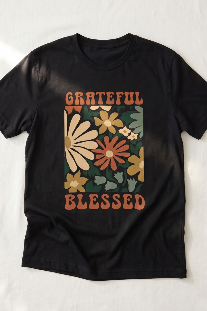 GRATEFUL BLESSED T-shirt