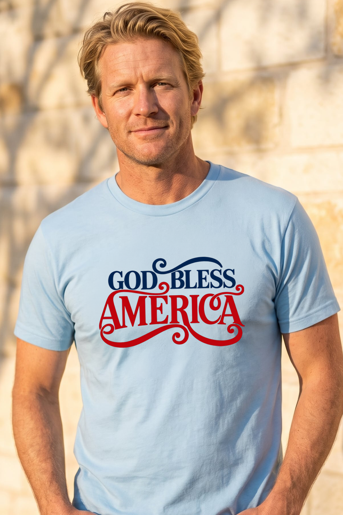 GOD BLESS AMERICA 2 T-SHIRT