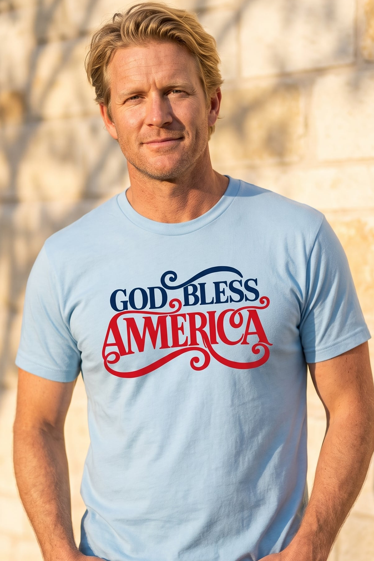 GOD BLESS AMERICA 2 T-SHIRT