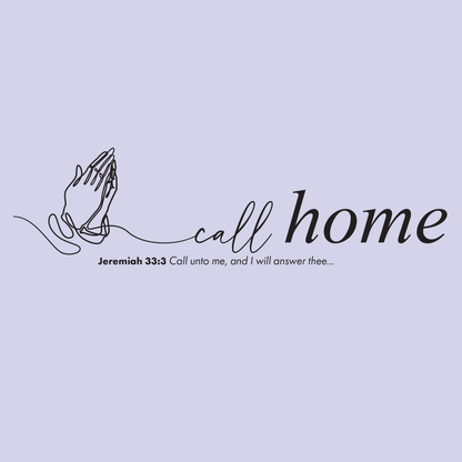CALL HOME JEREMIAH 33:3 lavender Magnetic Tough Case