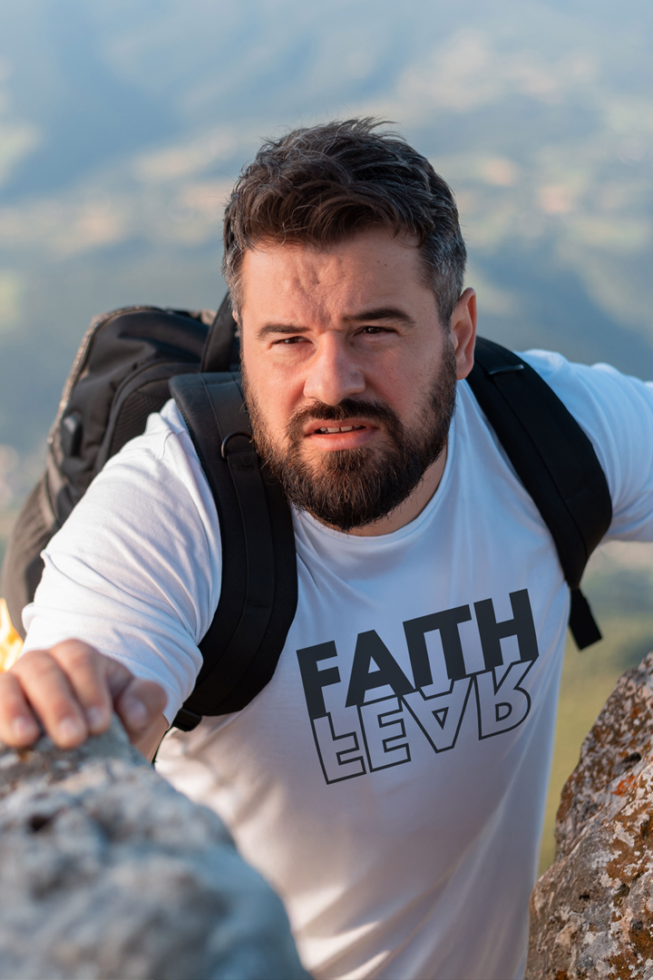 FAITH OVER FEAR Unisex T-shirt