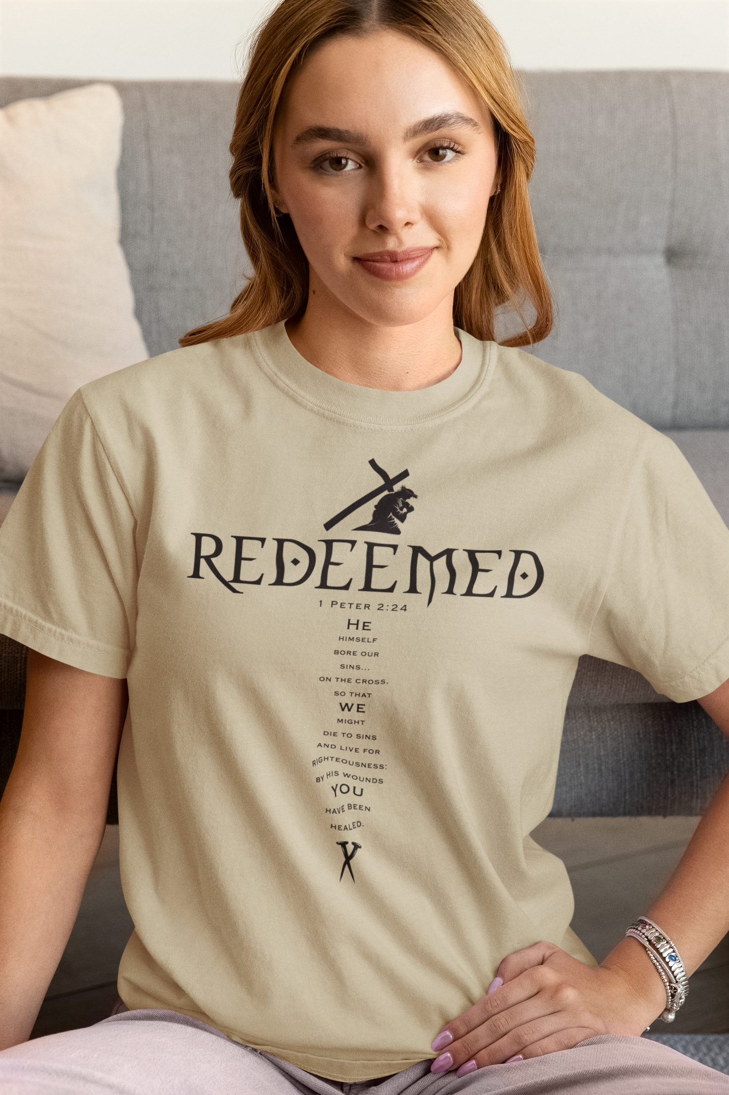 REDEEMED - T SHIRT