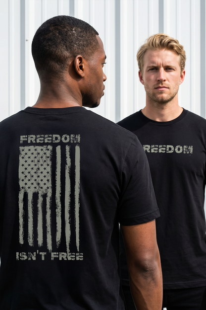 FREEDOM ISN'T FREE FLAG T-shirt