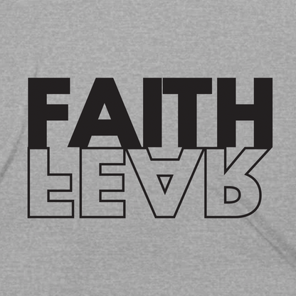 FAITH OVER FEAR Unisex Triblend Tee