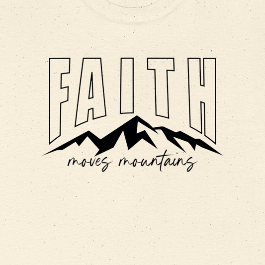 FAITH MOVES MOUNTAINS 2 Unisex T-shirt