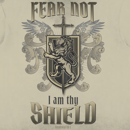 FEAR NOT - I AM THY SHIELD Reverse Dyed T-shirt