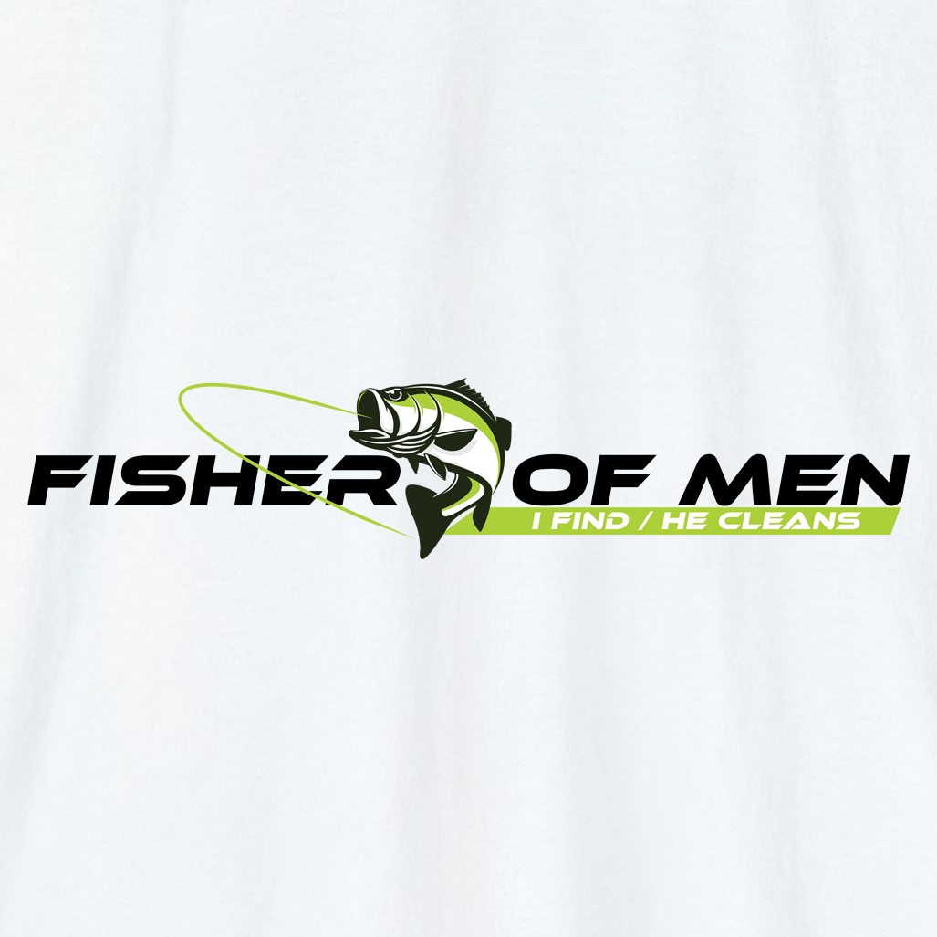 FISHER OF MEN: I FIND - HE CLEANS Long sleeve T-Shirt