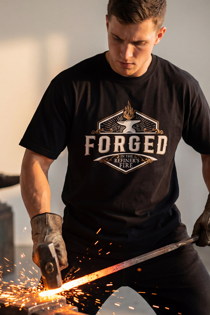 FORGED IN THE REFINER'S FIRE T-shirt