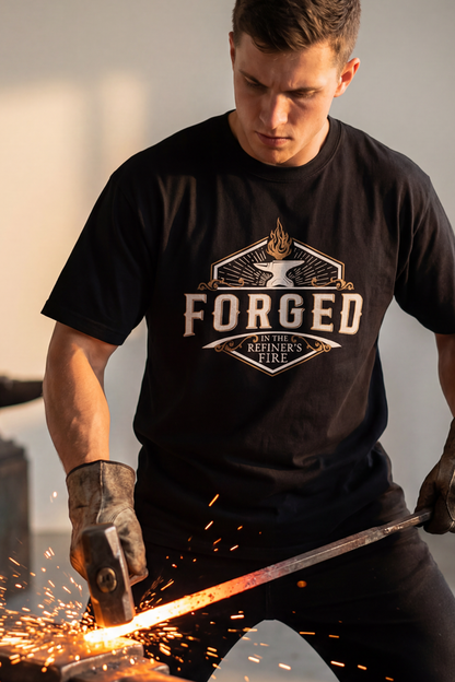 FORGED IN THE REFINER'S FIRE T-shirt