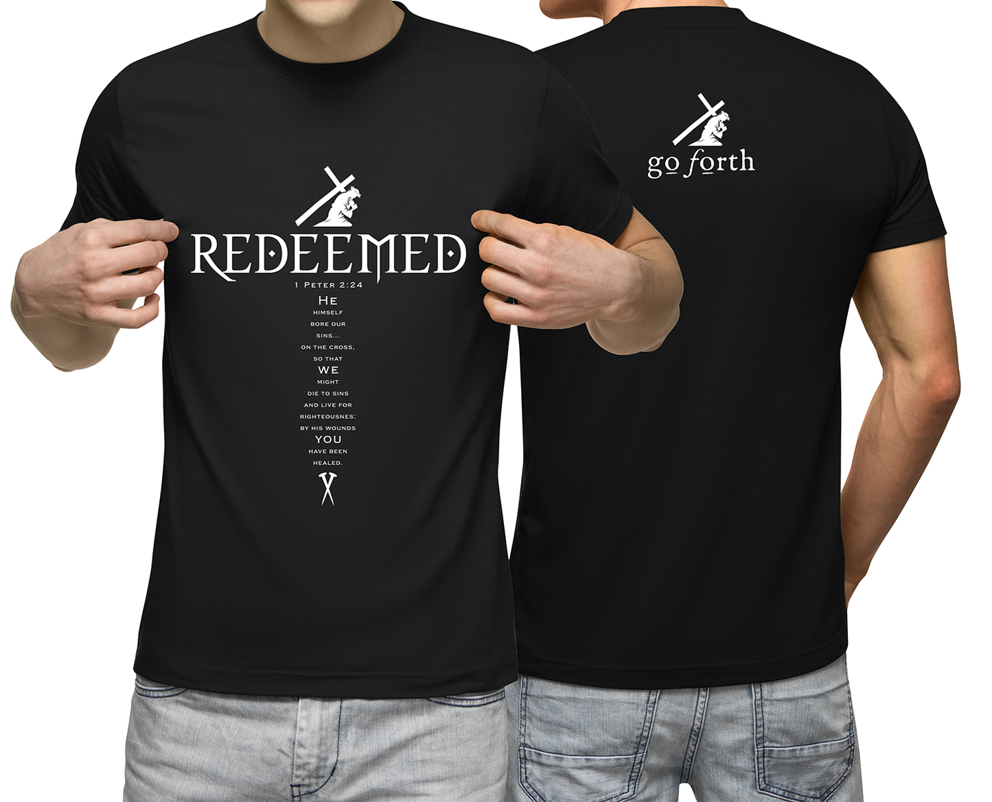 REDEEMED - T SHIRT