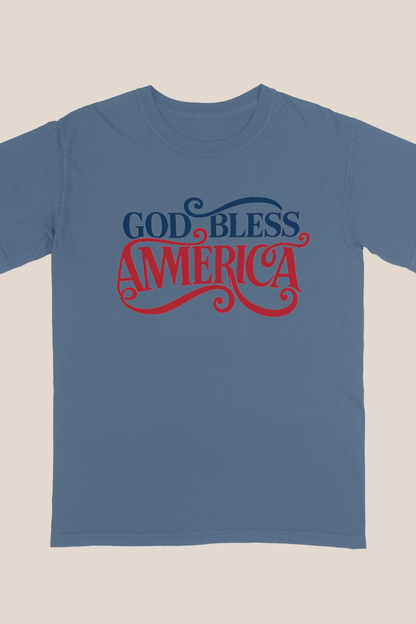 GOD BLESS AMERICA 2 T-SHIRT