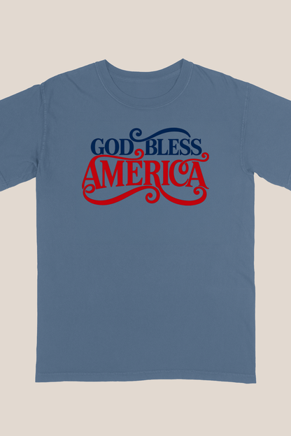 GOD BLESS AMERICA 2 T-SHIRT