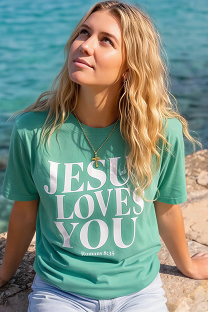 JESUS LOVES YOU 2 T-shirt