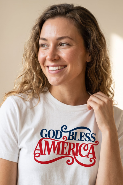 GOD BLESS AMERICA 2 T-SHIRT