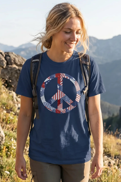 PATRIOTIC PEACE T-shirt