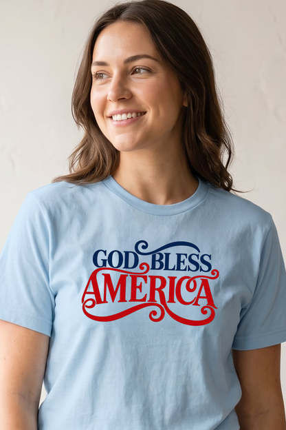 GOD BLESS AMERICA 2 T-SHIRT