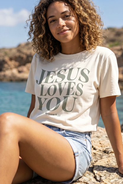 JESUS LOVES YOU 2 T-shirt