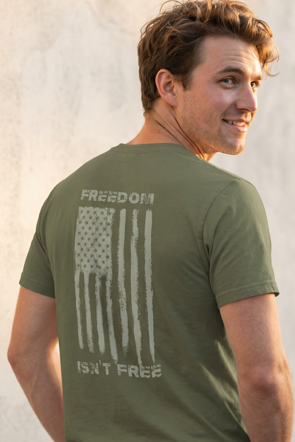 FREEDOM ISN'T FREE FLAG T-shirt