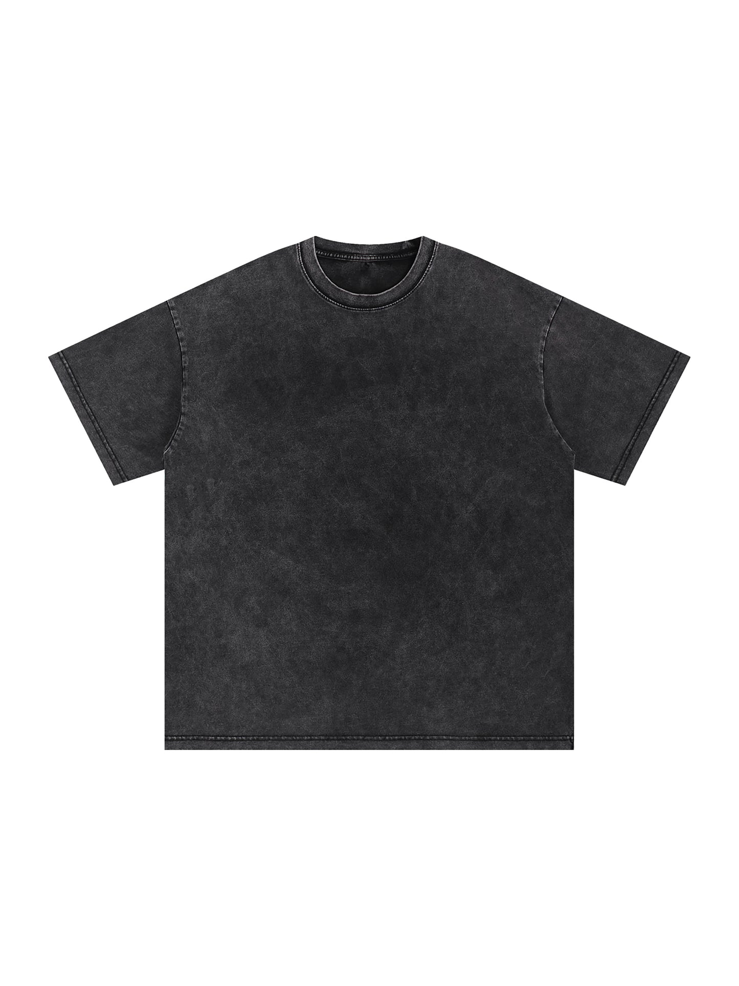 HE IS MIGHTIER THAN THE WAVES Acid Wash Oversize T-Shirt - 250 GSM