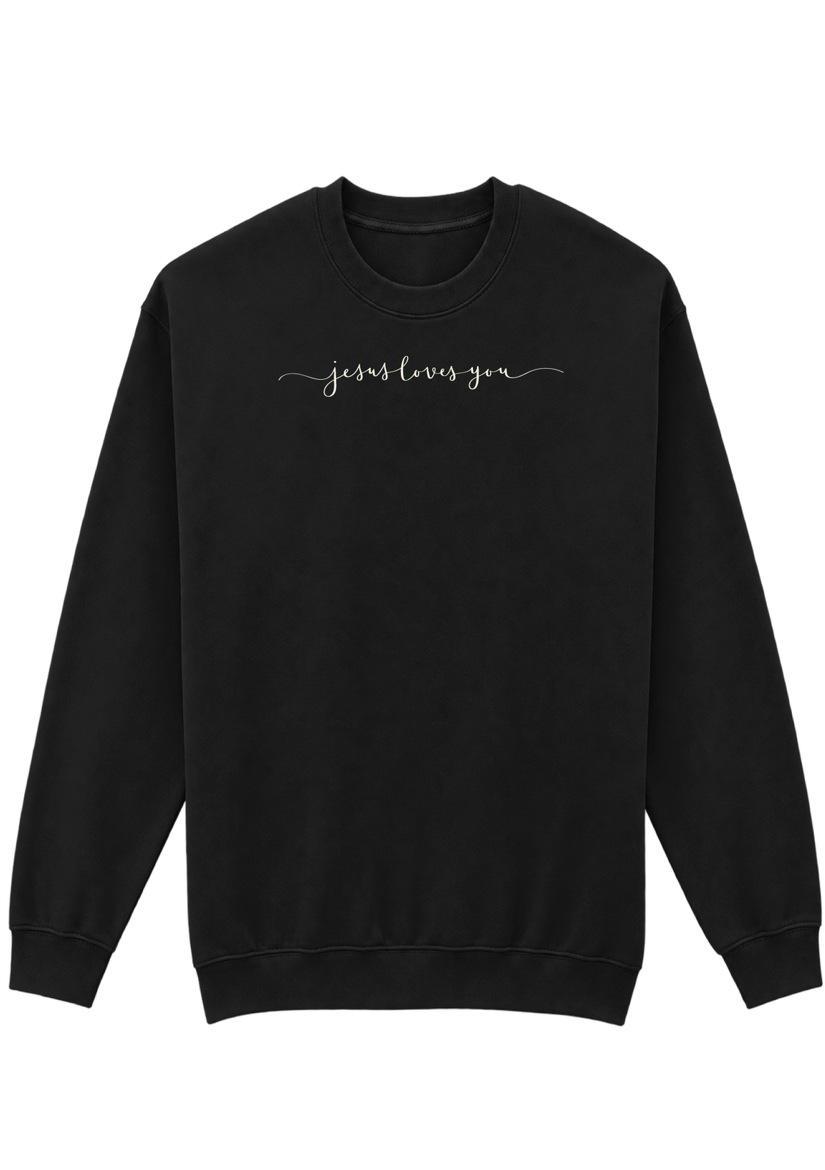 JESUS LOVES YOU CREWNECK SWEATSHIRT