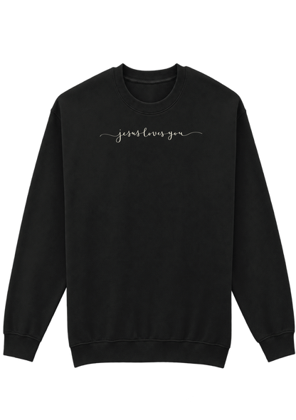 JESUS LOVES YOU CREWNECK SWEATSHIRT