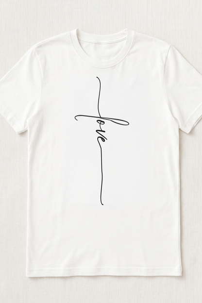 LOVE CROSS Unisex T-shirt