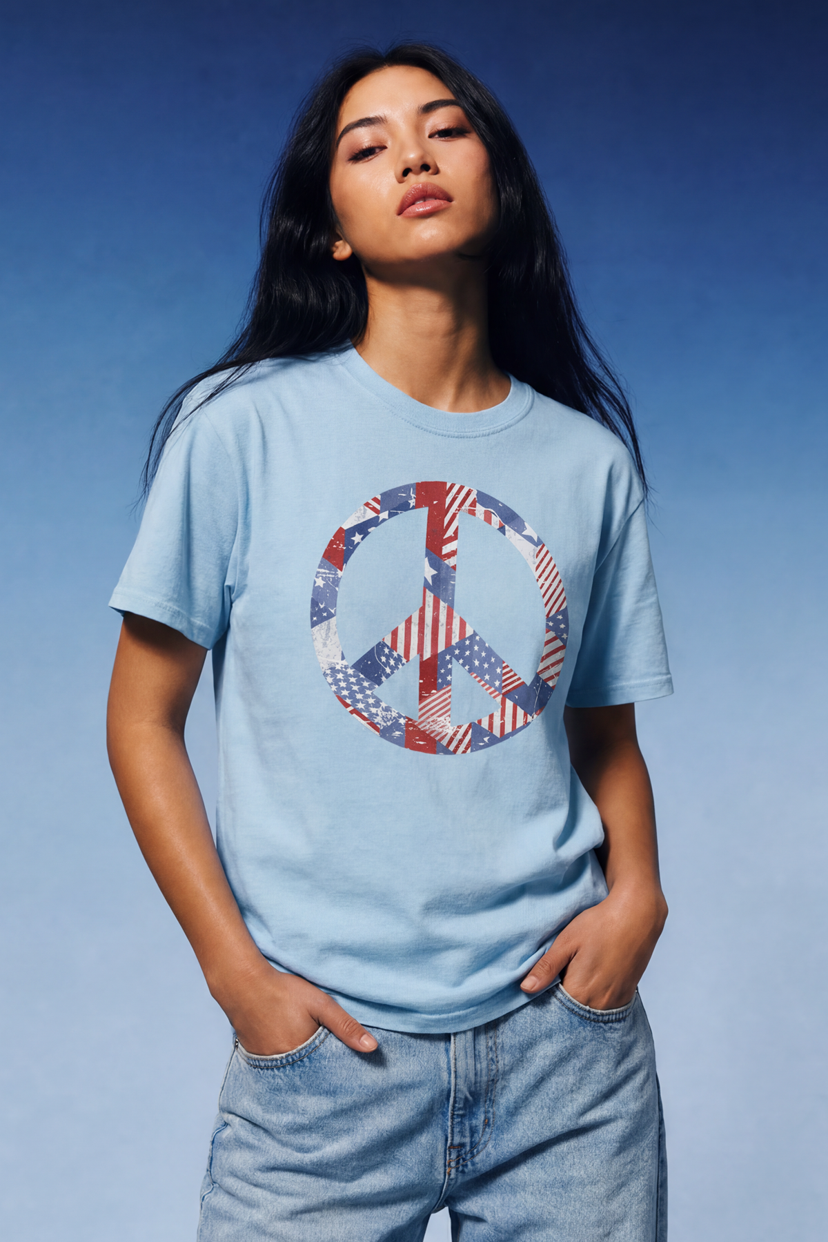 PATRIOTIC PEACE T-shirt