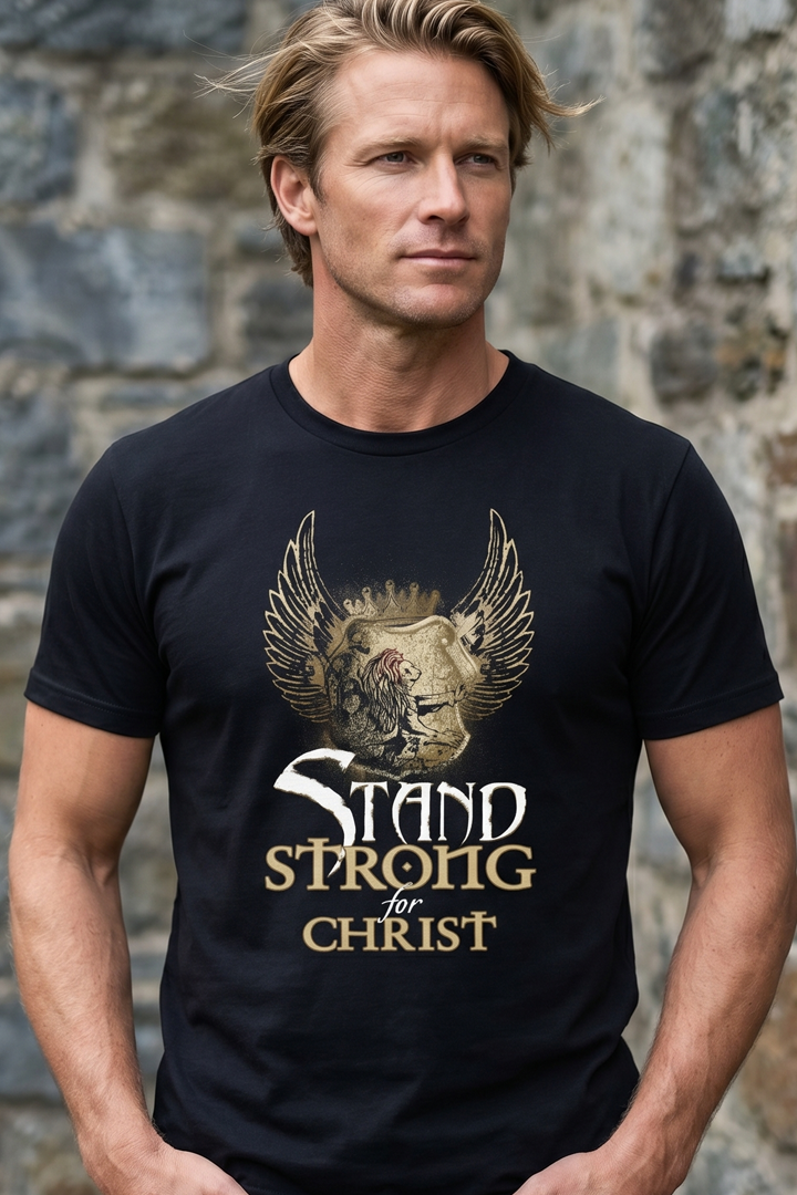 STAND STRONG AS A WITNESS FOR CHRIST T-shirt