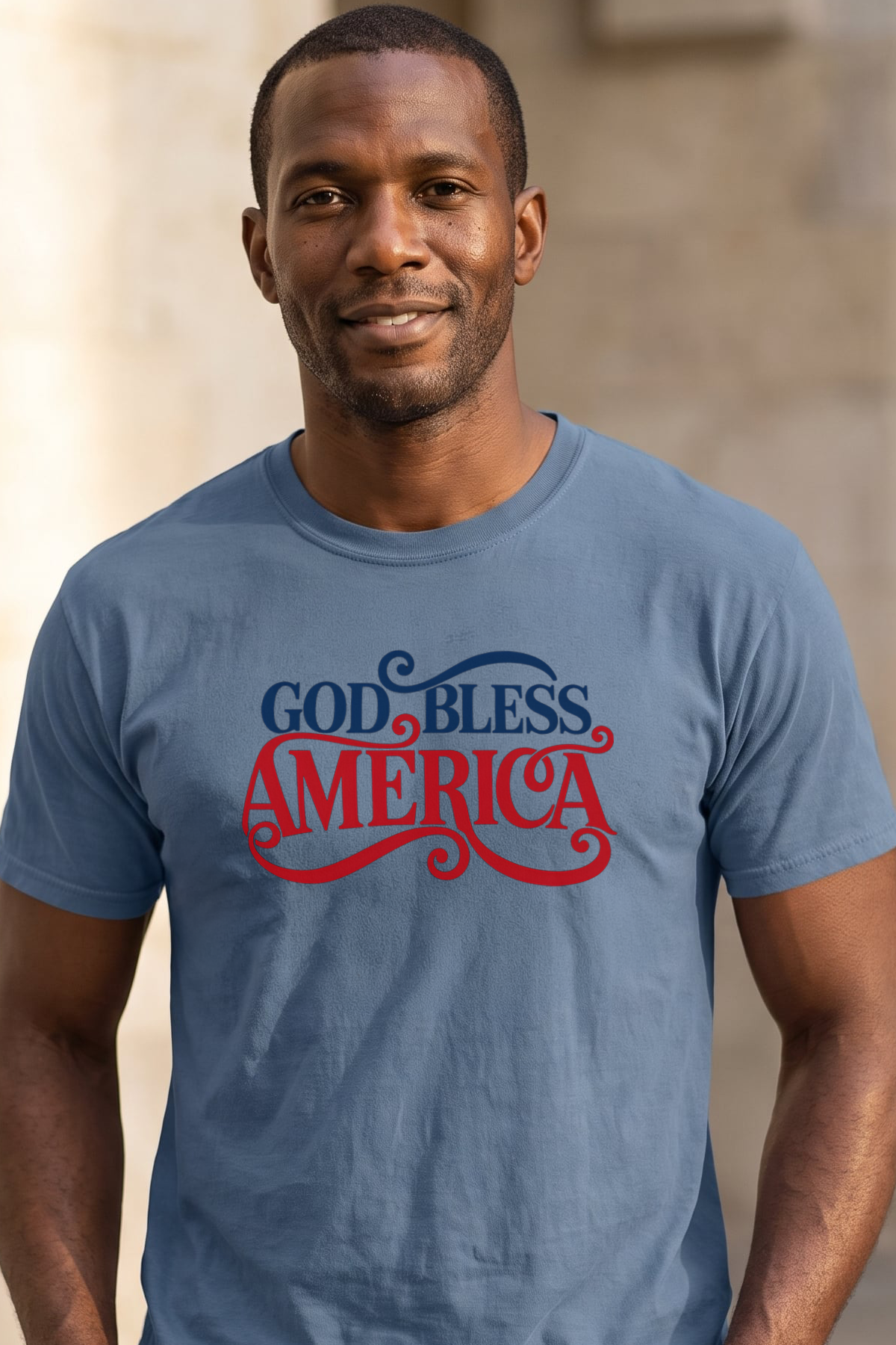 GOD BLESS AMERICA 2 T-SHIRT