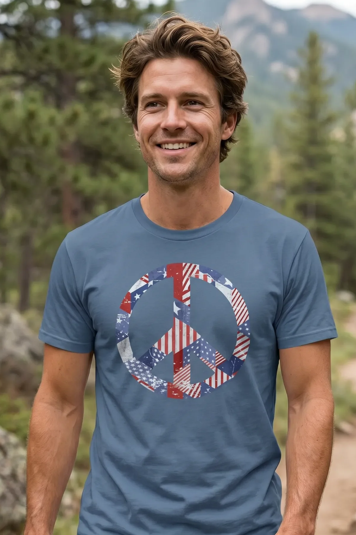 PATRIOTIC PEACE T-shirt