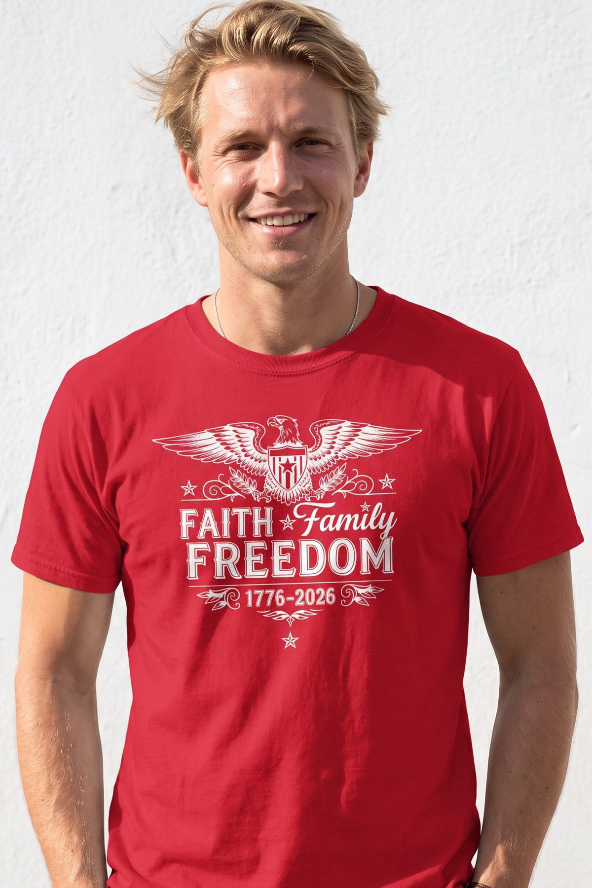 FAITH FAMILY FREEDOM T-shirt