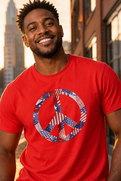 PATRIOTIC PEACE T-shirt