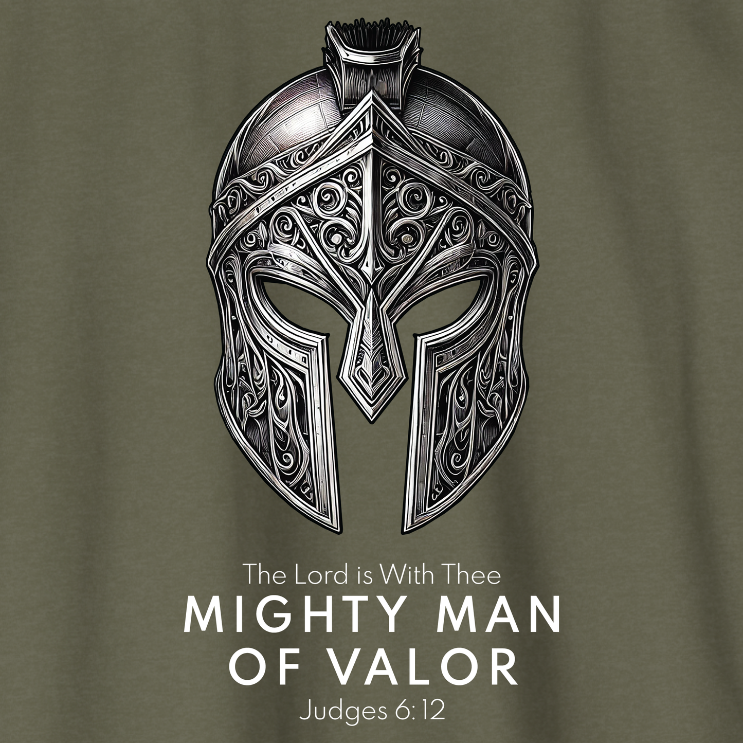MIGHTY MAN OF VALOR T-shirt for Men