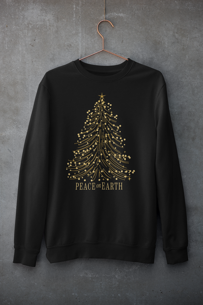 PEACE ON EARTH Crew Neck Sweatshirt