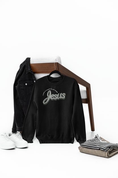 JESUS - THERE IS POWER IN HIS HAME Unisex Crew Neck Sweatshirt