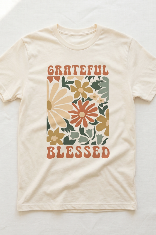 GRATEFUL BLESSED T-shirt