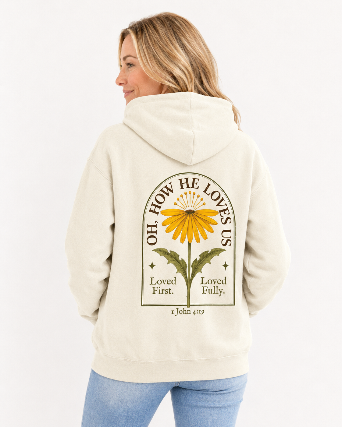 OH,  HOW HE LOVES US HOODIE
