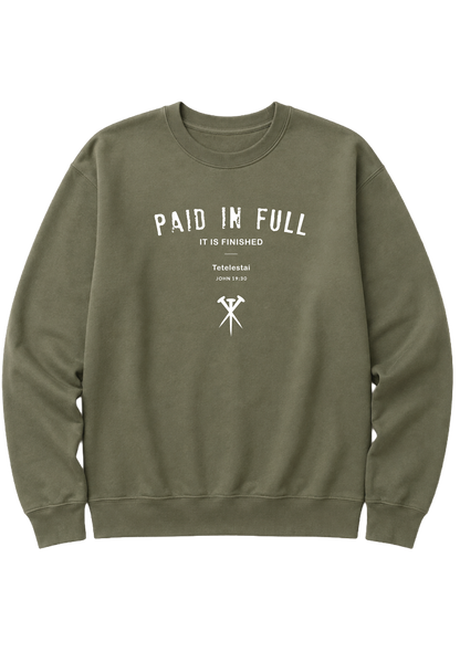 PAID IN FULL CREWNECK