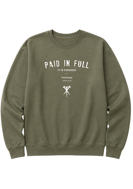 PAID IN FULL CREWNECK