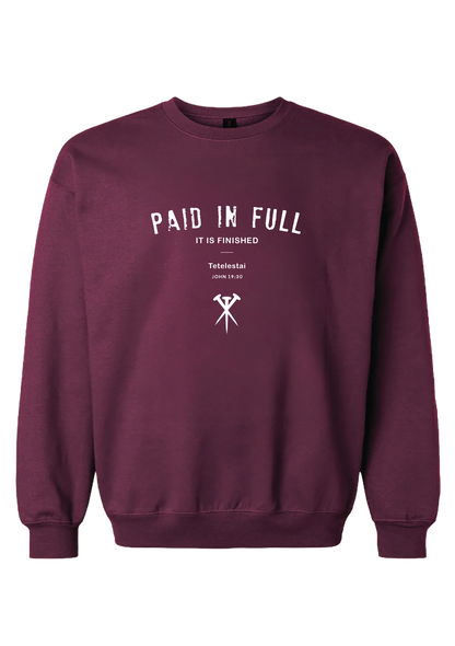 PAID IN FULL CREWNECK