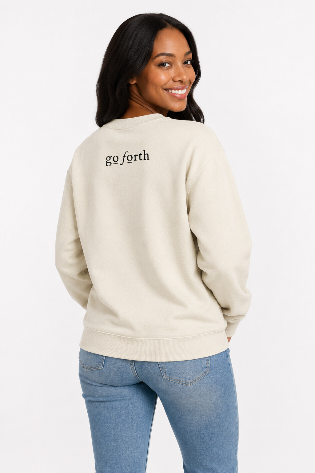 PRAY. WAIT. TRUST. (REPEAT) CREWNECK SWEATSHIRT