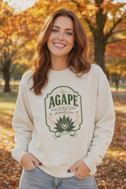 AGAPE CREWNECK SWEATSHIRT
