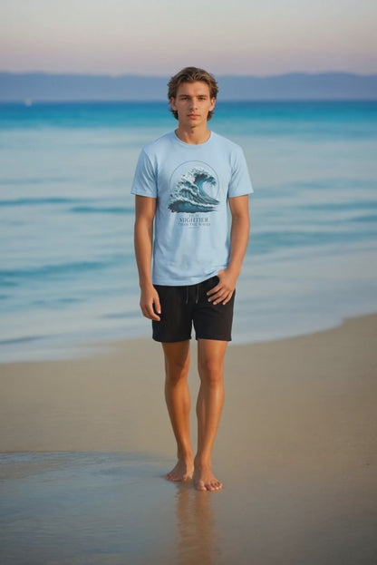 HE IS MIGHTIER THAN THE WAVES Unisex T-shirt