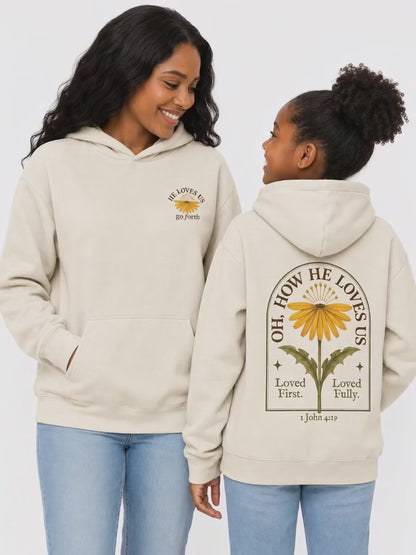 OH,  HOW HE LOVES US HOODIE
