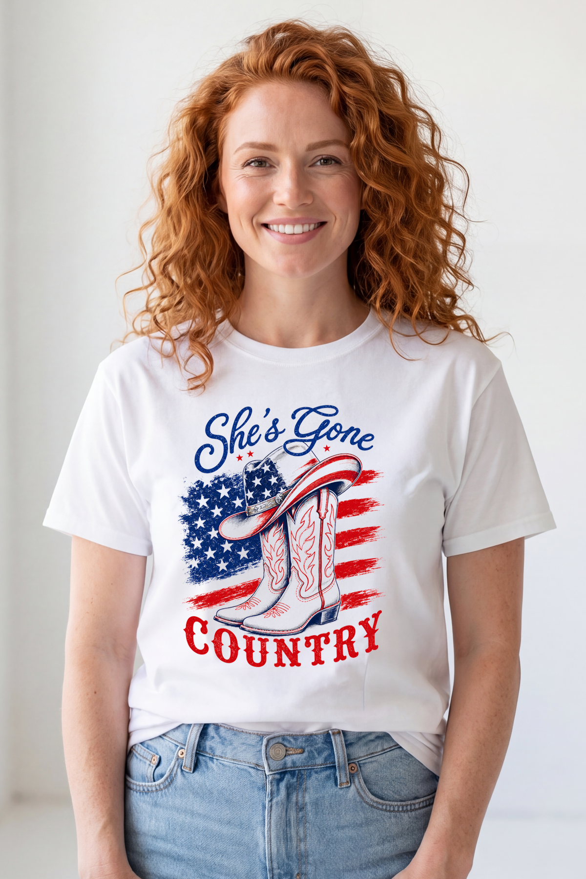 SHE'S GONE COUNTRY T-shirt