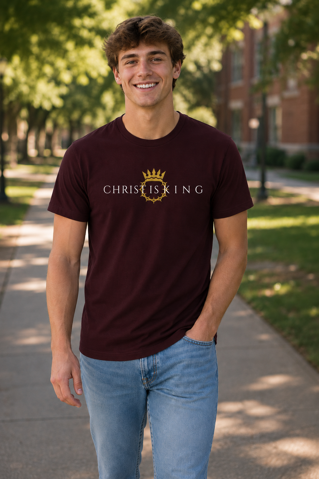 CHRIST IS KING T-SHIRT