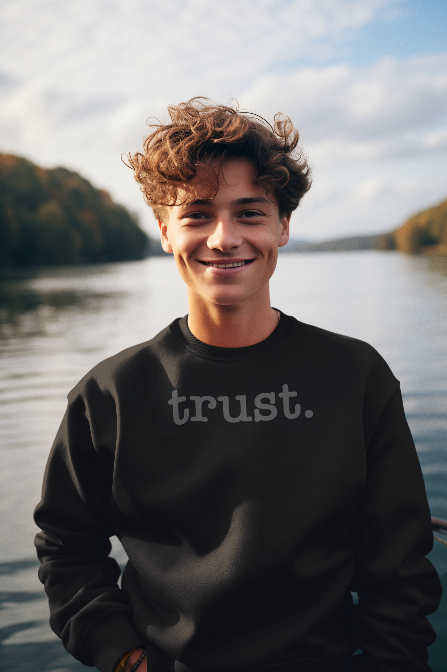 TRUST Crew Neck Sweatshirt