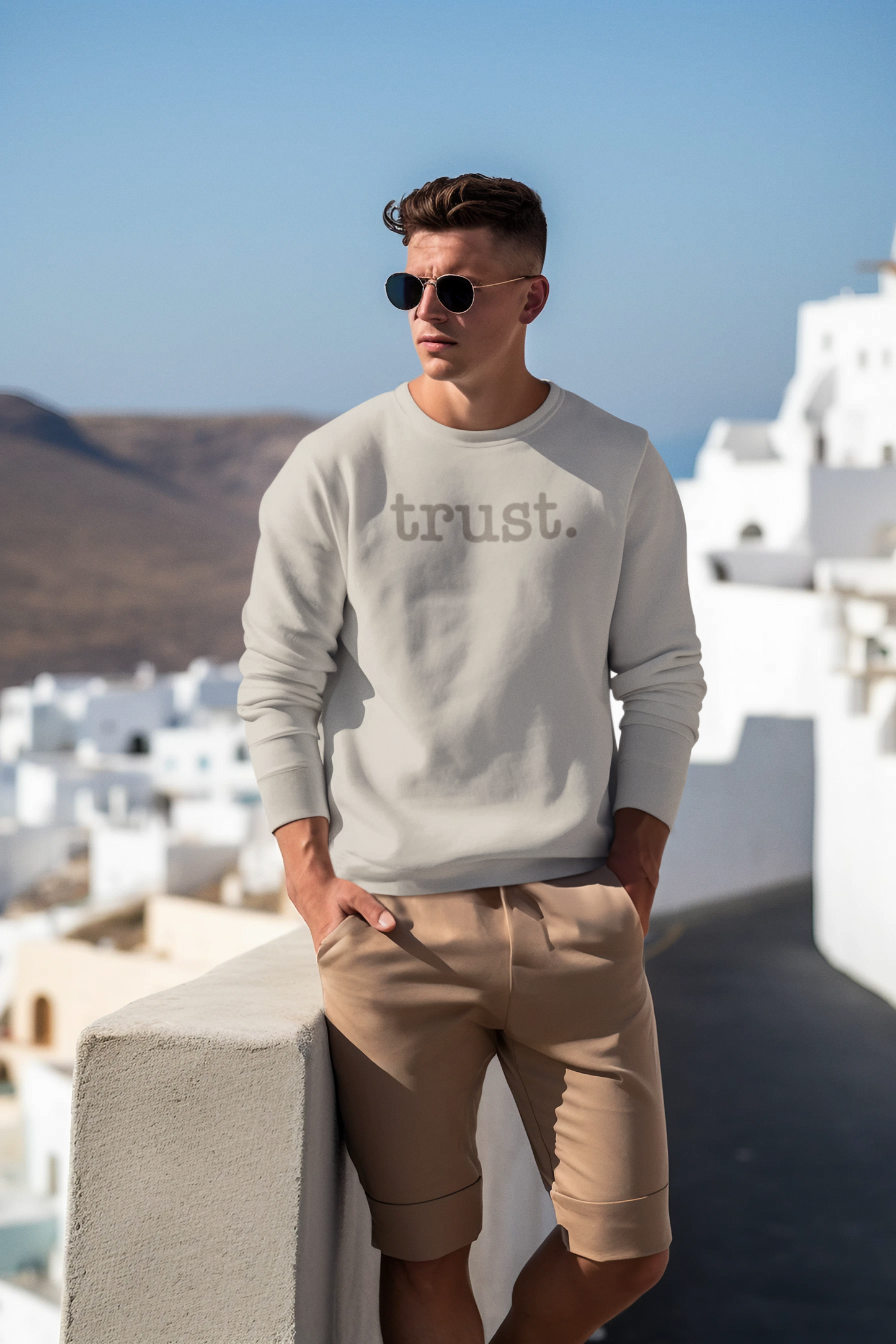 TRUST Crew Neck Sweatshirt