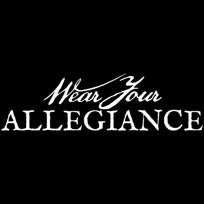 WEAR YOUR ALLEGIANCE Unisex Tri-Blend Crew Tee