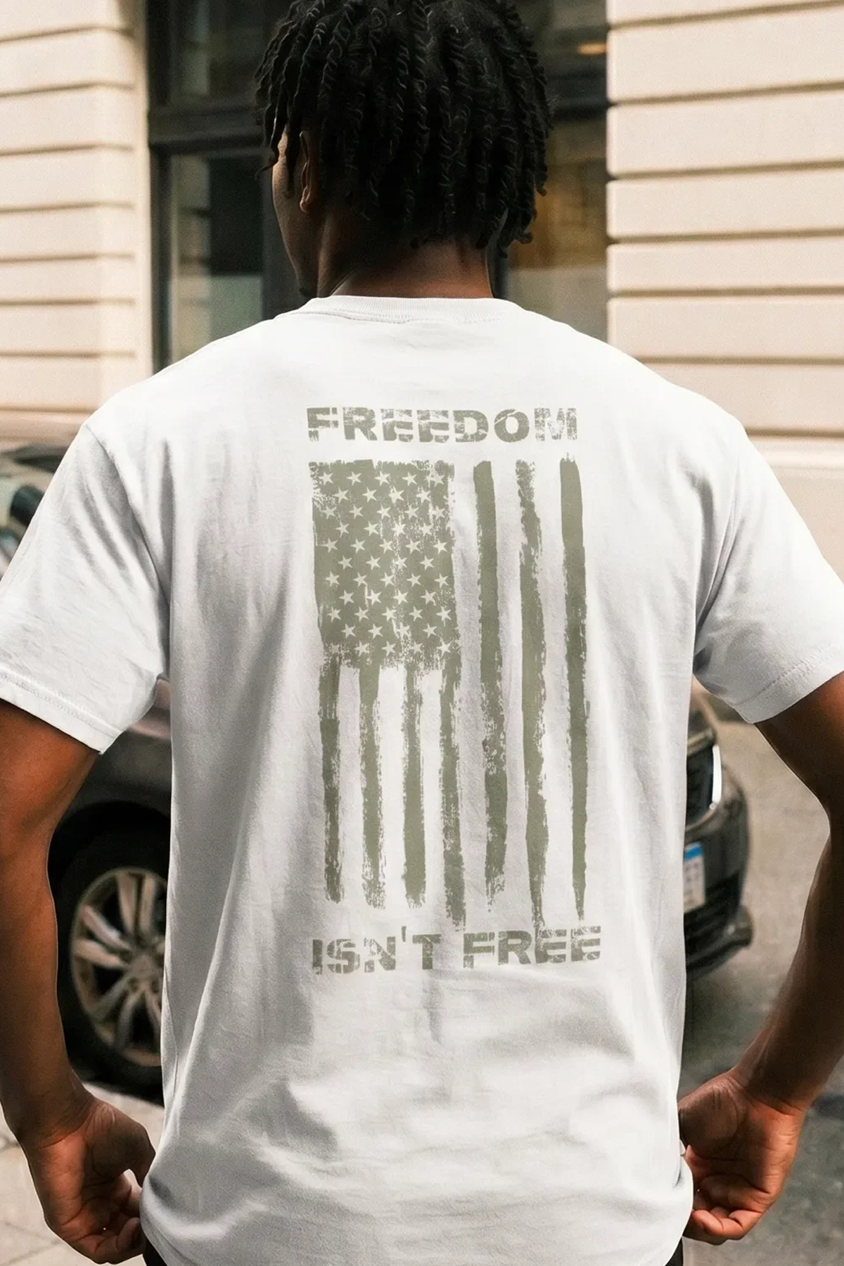 FREEDOM ISN'T FREE FLAG T-shirt
